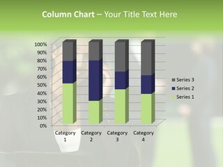 Cell Phone Portrait Ethnic PowerPoint Template