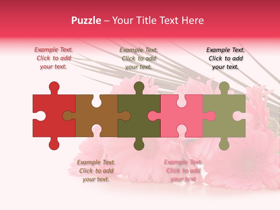Geschenke Heirat Geburtstag PowerPoint Template
