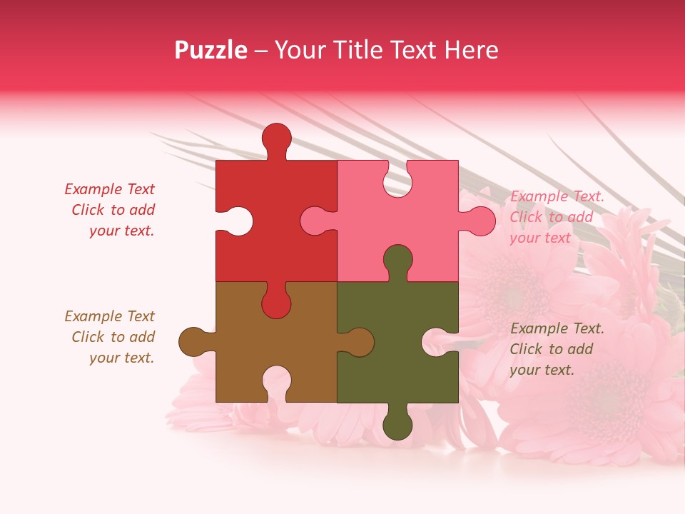 Geschenke Heirat Geburtstag PowerPoint Template