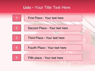 Geschenke Heirat Geburtstag PowerPoint Template