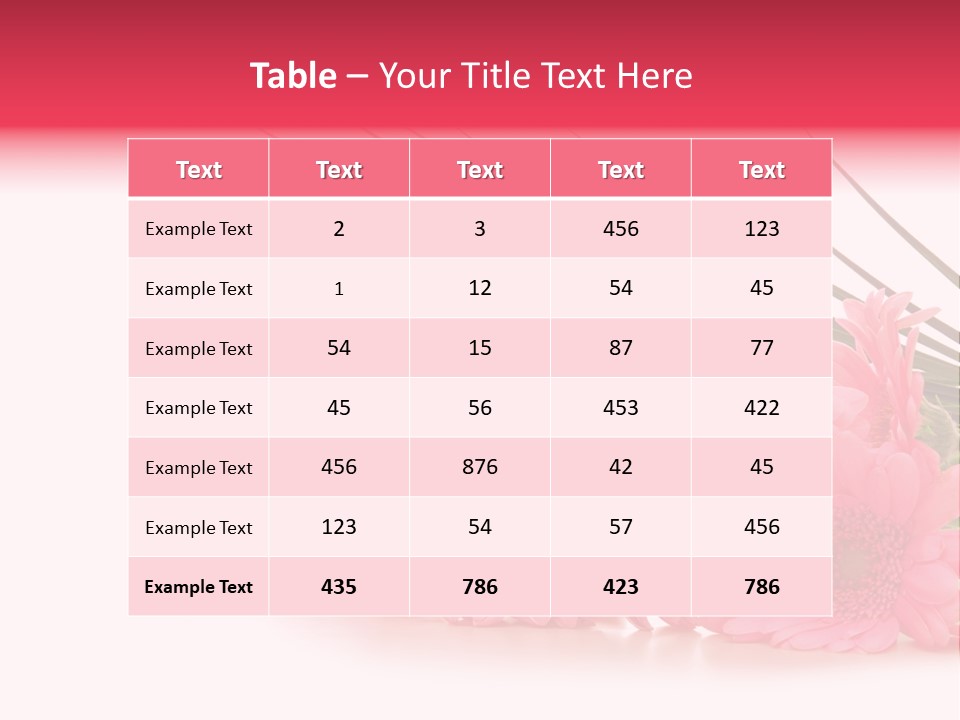Geschenke Heirat Geburtstag PowerPoint Template