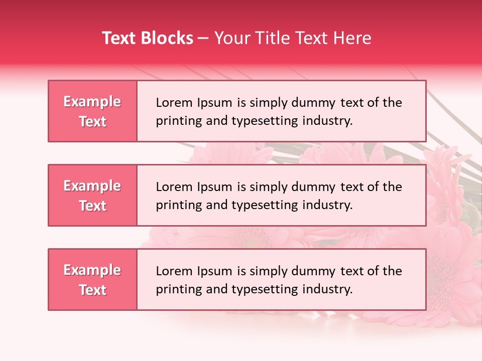 Geschenke Heirat Geburtstag PowerPoint Template
