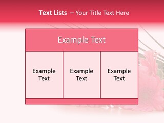Geschenke Heirat Geburtstag PowerPoint Template
