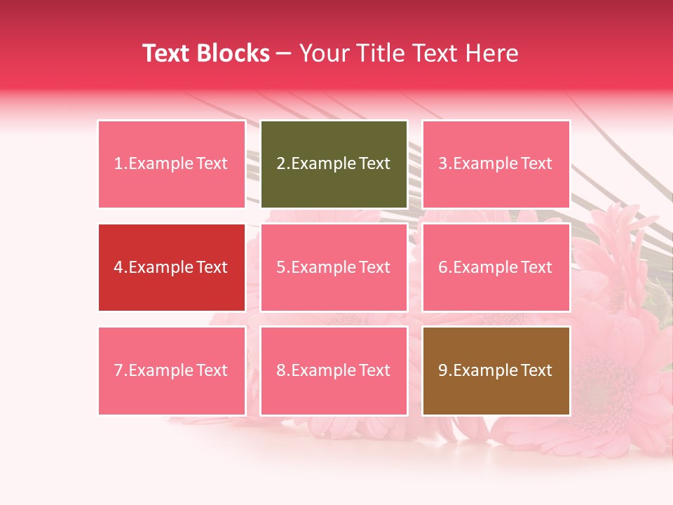 Geschenke Heirat Geburtstag PowerPoint Template