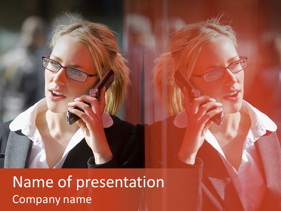 Confident Mobile Beautiful PowerPoint Template