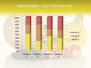 Cantaloup Peach Health PowerPoint Template