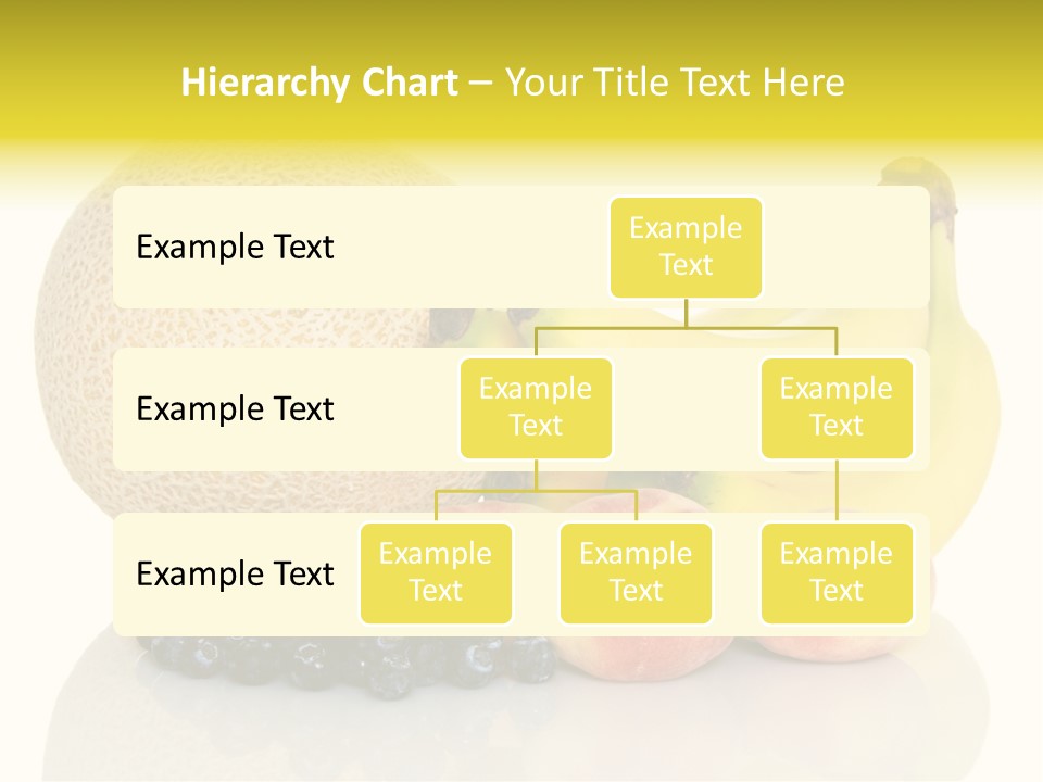 Cantaloup Peach Health PowerPoint Template