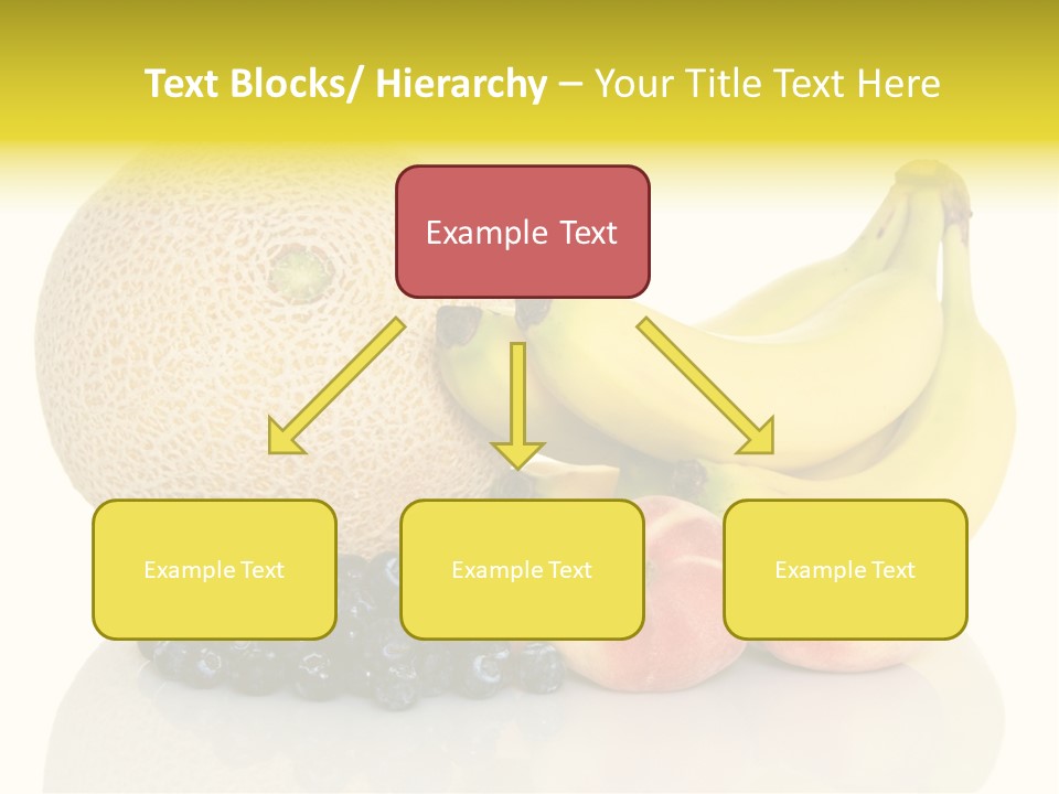 Cantaloup Peach Health PowerPoint Template