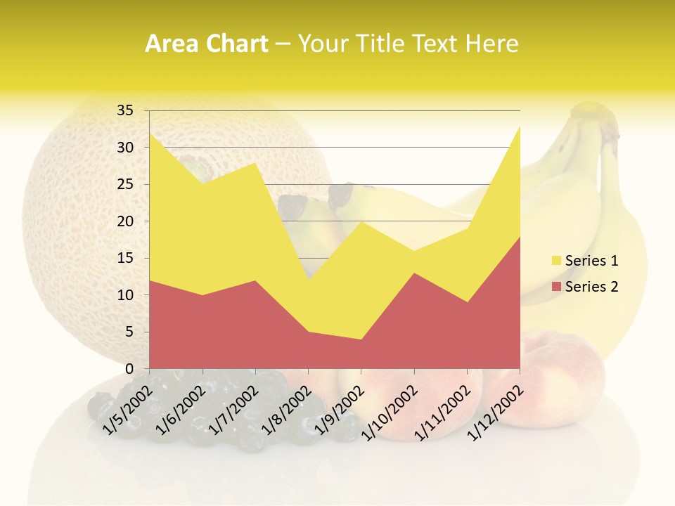 Cantaloup Peach Health PowerPoint Template