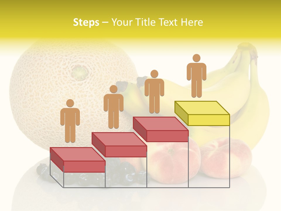 Cantaloup Peach Health PowerPoint Template