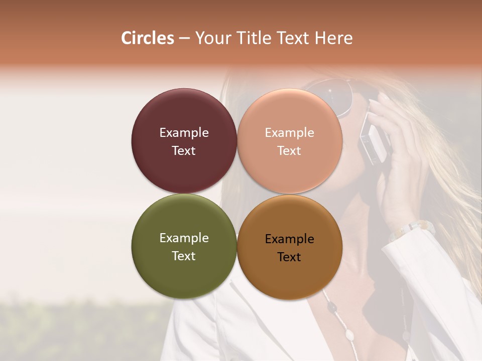 Pretty Talking Cell PowerPoint Template
