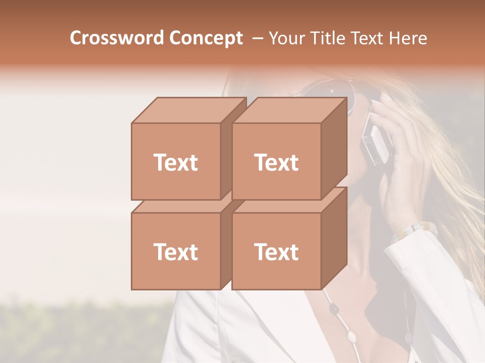 Pretty Talking Cell PowerPoint Template