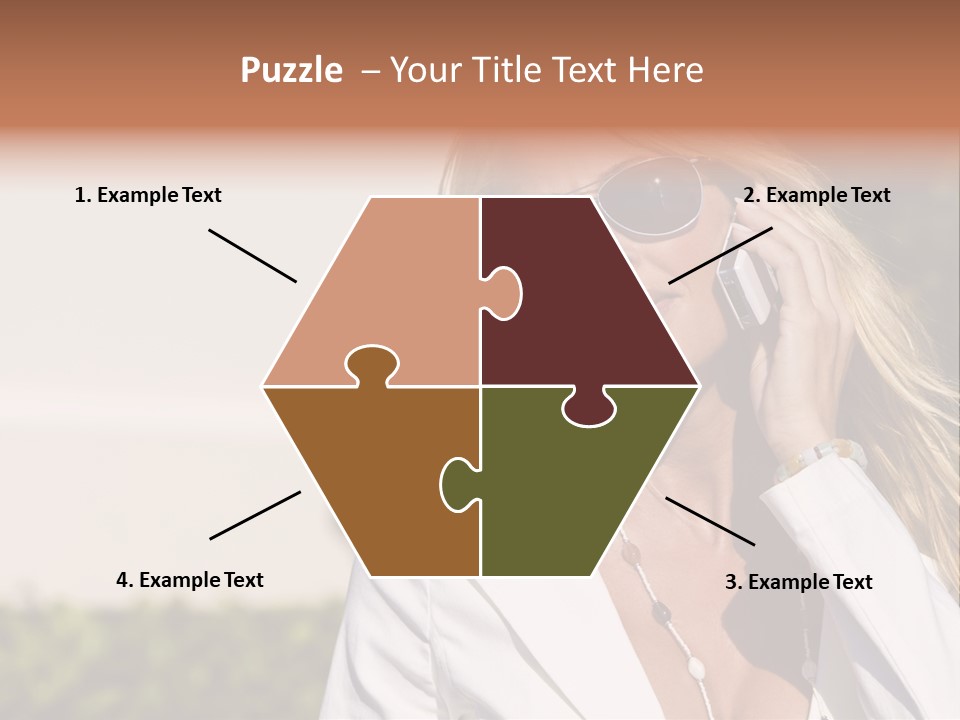 Pretty Talking Cell PowerPoint Template