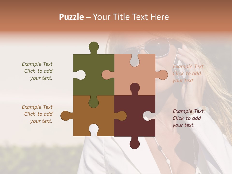 Pretty Talking Cell PowerPoint Template