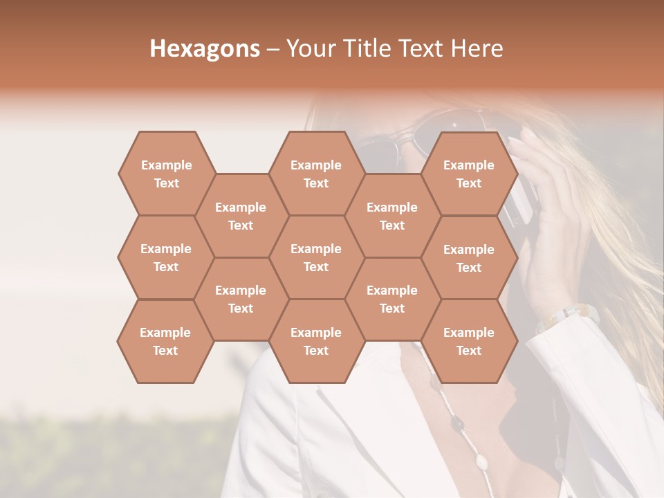 Pretty Talking Cell PowerPoint Template