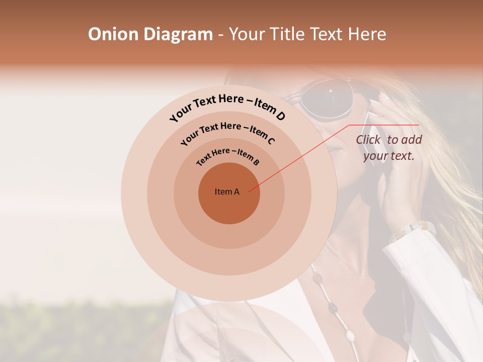 Pretty Talking Cell PowerPoint Template