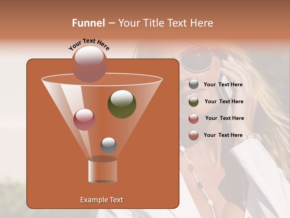 Pretty Talking Cell PowerPoint Template