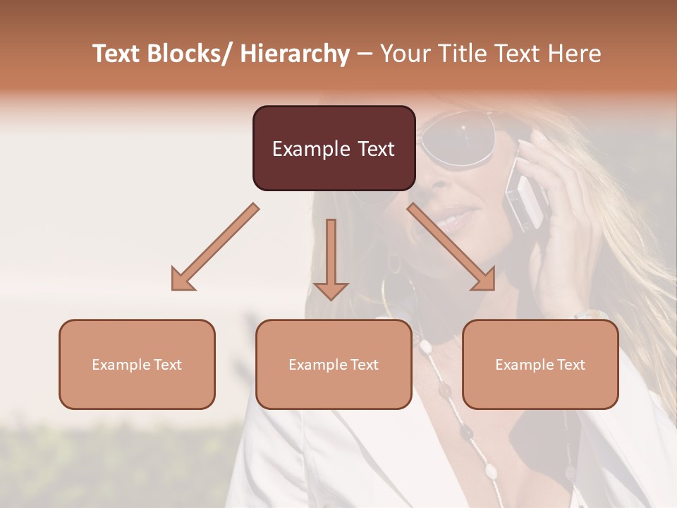Pretty Talking Cell PowerPoint Template