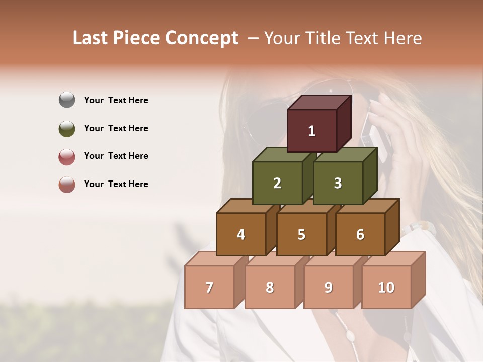 Pretty Talking Cell PowerPoint Template