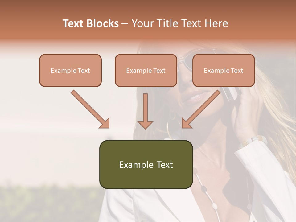 Pretty Talking Cell PowerPoint Template