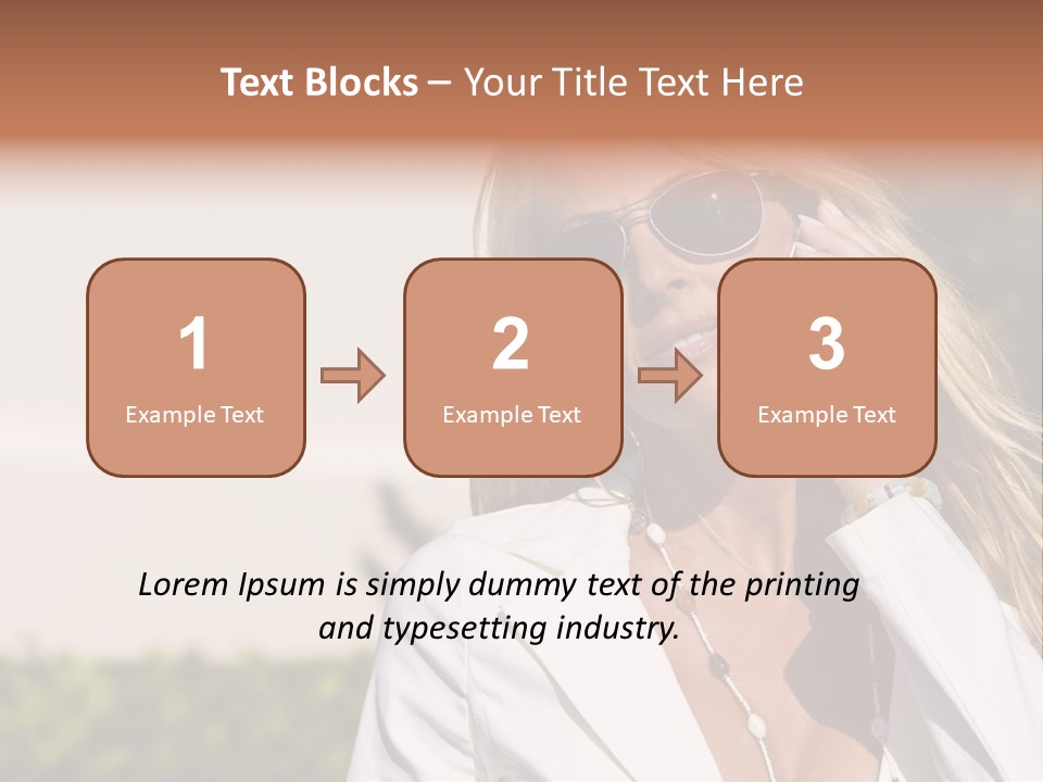 Pretty Talking Cell PowerPoint Template