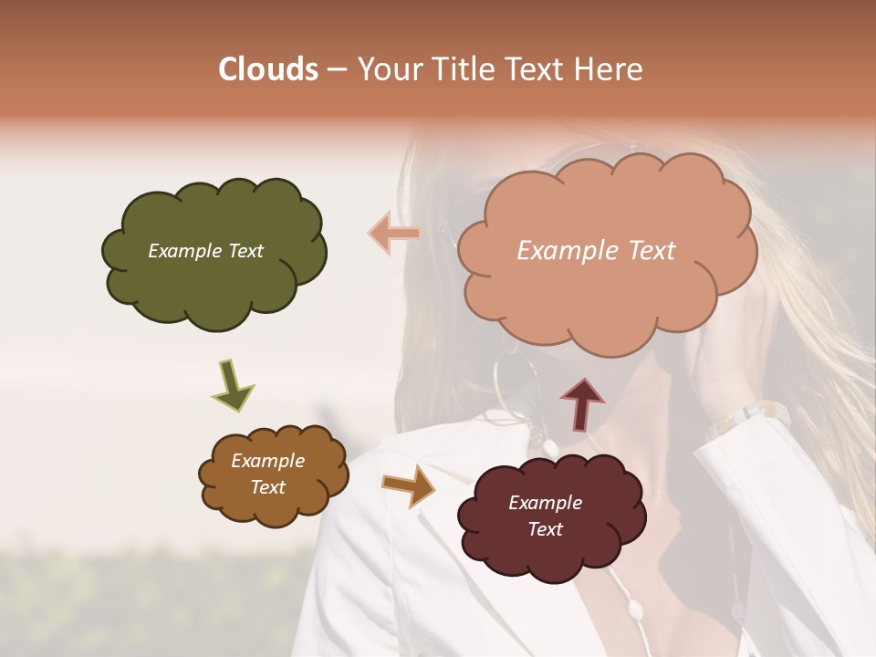 Pretty Talking Cell PowerPoint Template