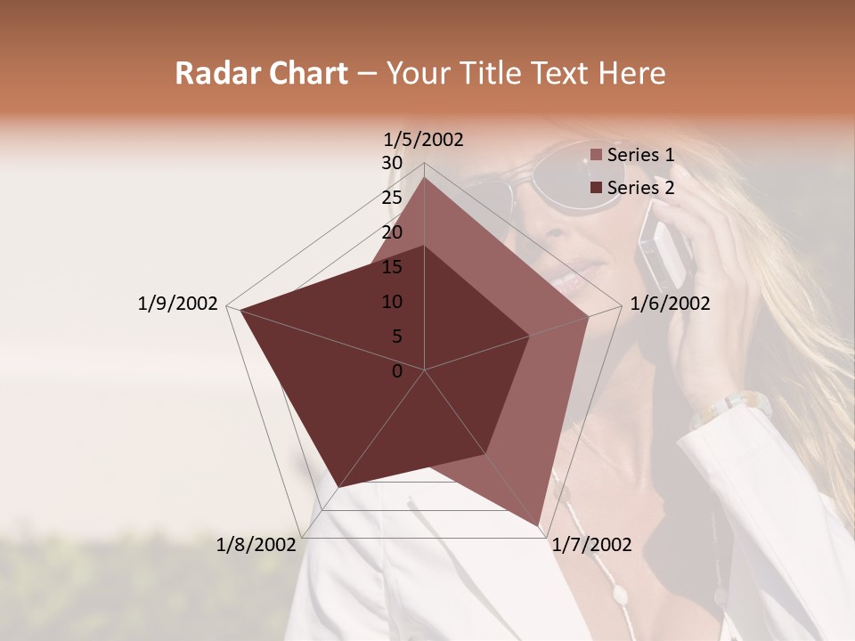 Pretty Talking Cell PowerPoint Template