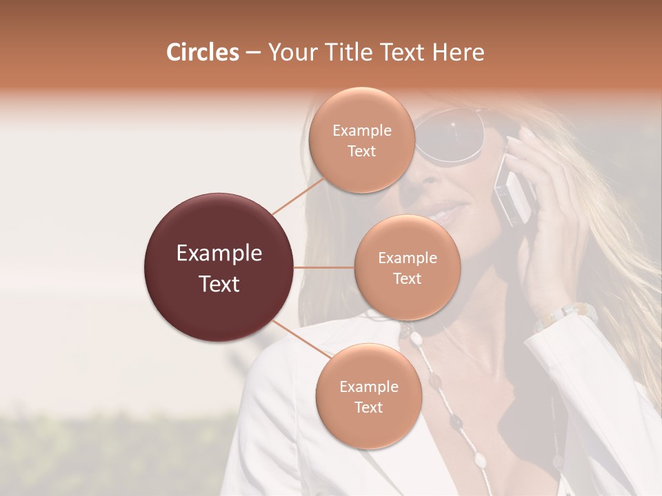 Pretty Talking Cell PowerPoint Template