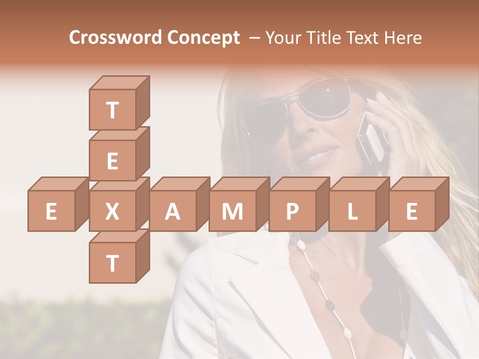 Pretty Talking Cell PowerPoint Template
