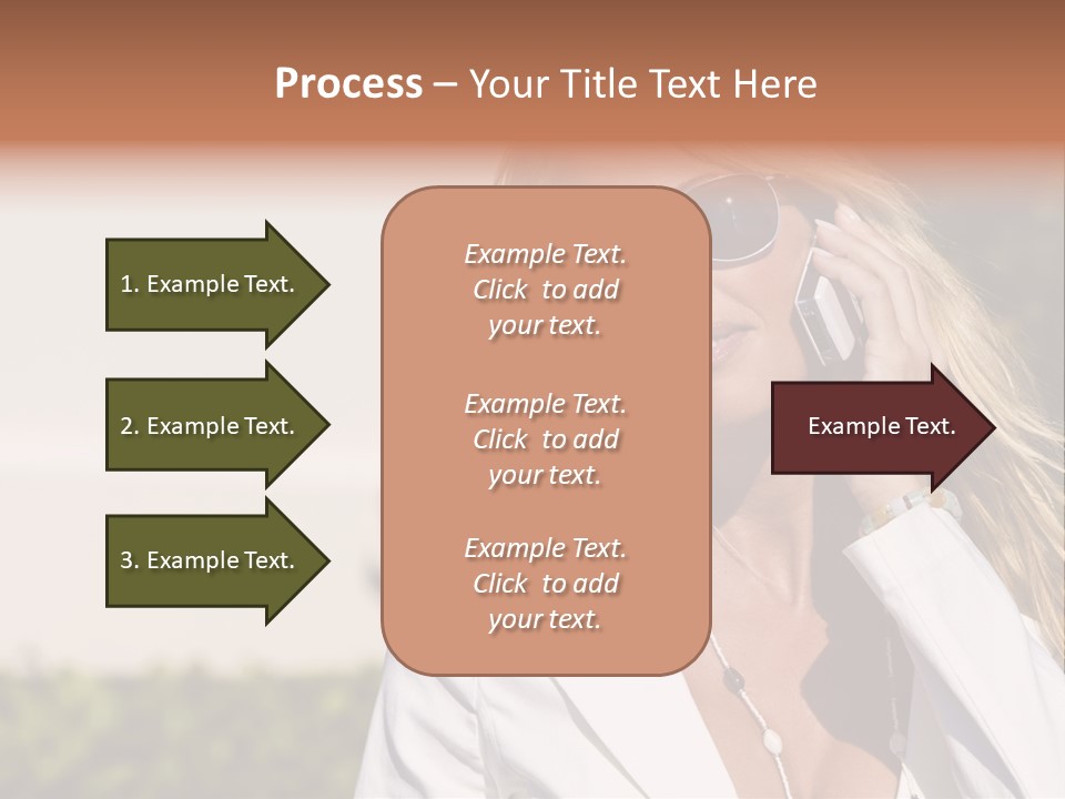 Pretty Talking Cell PowerPoint Template