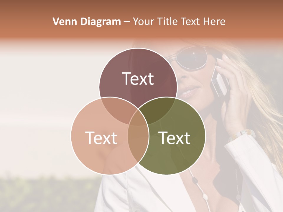 Pretty Talking Cell PowerPoint Template