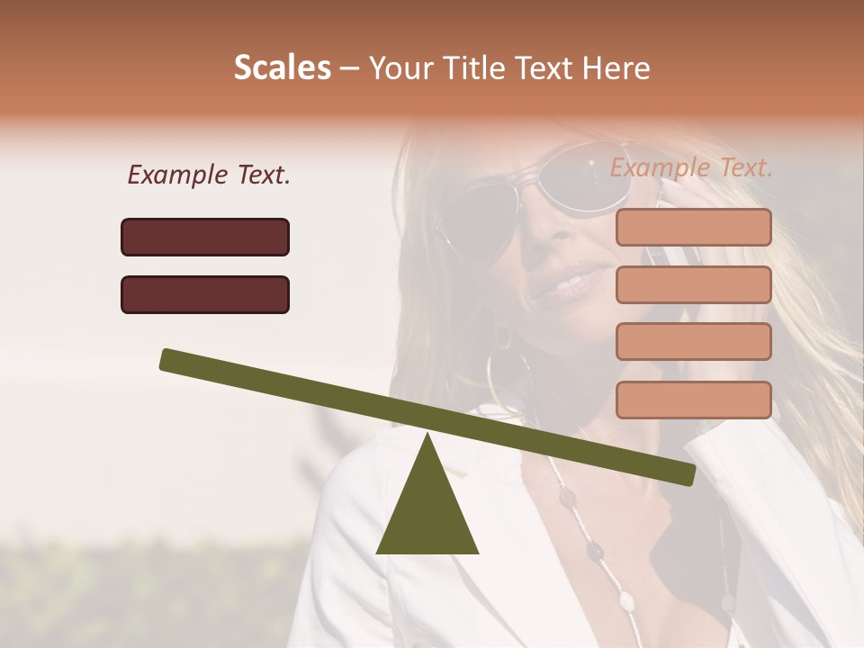 Pretty Talking Cell PowerPoint Template