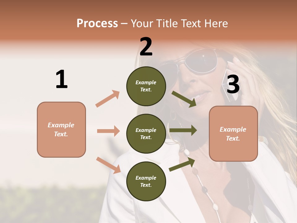 Pretty Talking Cell PowerPoint Template