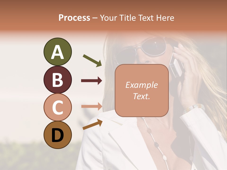 Pretty Talking Cell PowerPoint Template