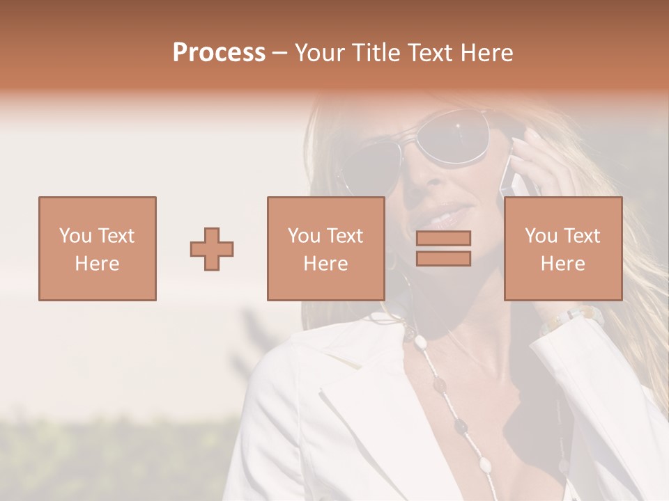 Pretty Talking Cell PowerPoint Template