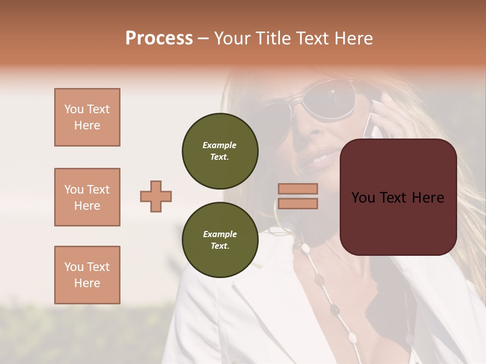 Pretty Talking Cell PowerPoint Template