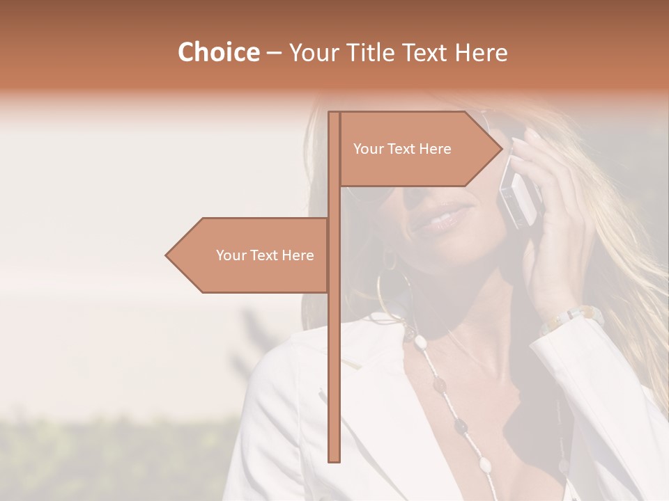 Pretty Talking Cell PowerPoint Template