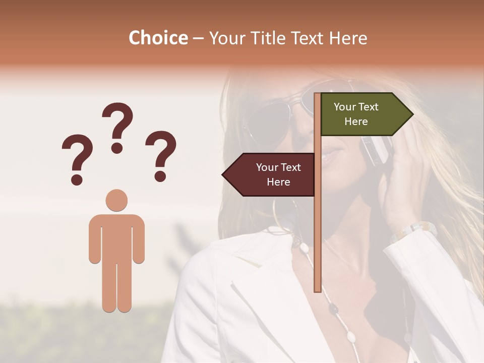 Pretty Talking Cell PowerPoint Template