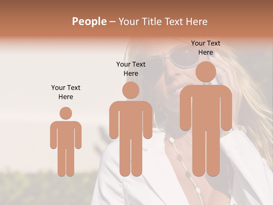 Pretty Talking Cell PowerPoint Template