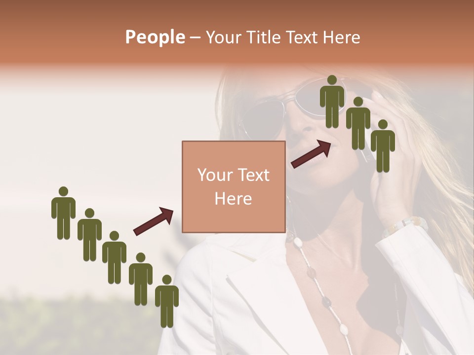 Pretty Talking Cell PowerPoint Template