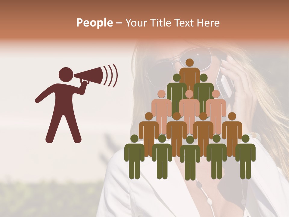 Pretty Talking Cell PowerPoint Template