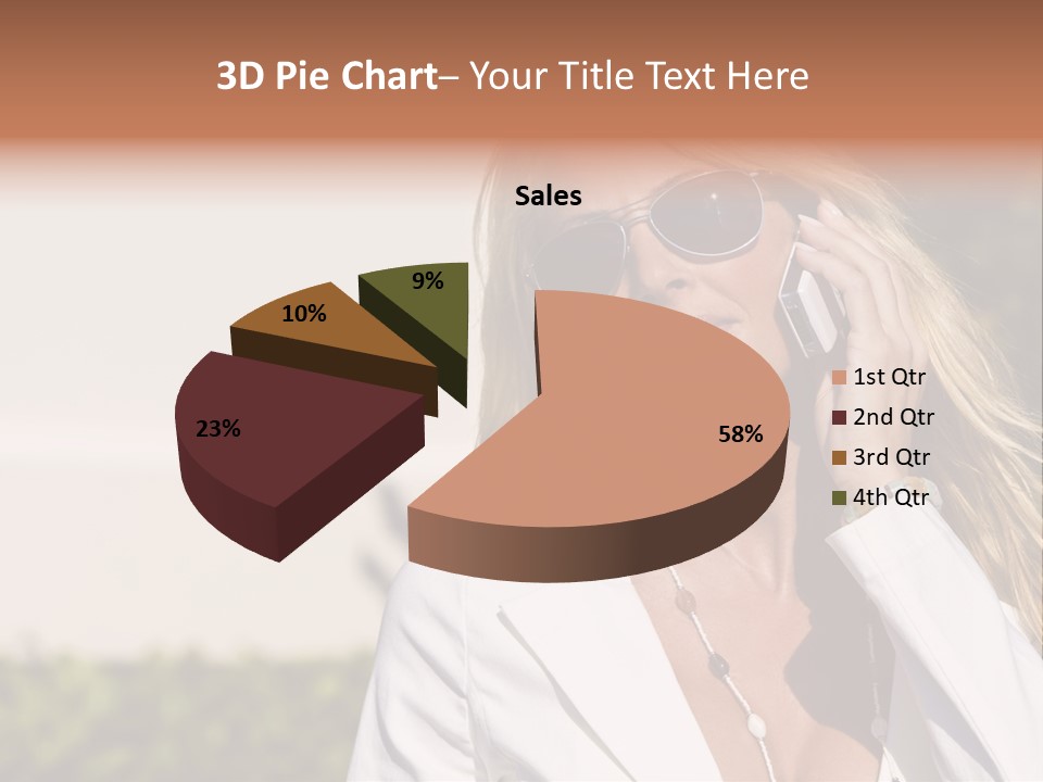 Pretty Talking Cell PowerPoint Template