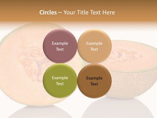 Summer White Background Ripe PowerPoint Template