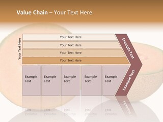Summer White Background Ripe PowerPoint Template