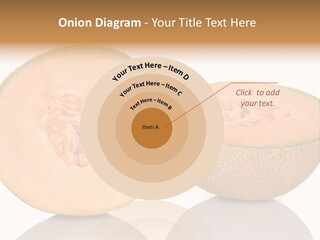 Summer White Background Ripe PowerPoint Template