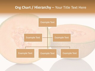 Summer White Background Ripe PowerPoint Template