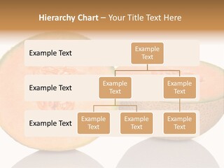 Summer White Background Ripe PowerPoint Template