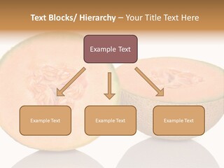 Summer White Background Ripe PowerPoint Template