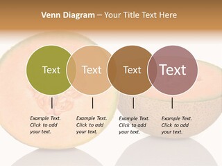 Summer White Background Ripe PowerPoint Template