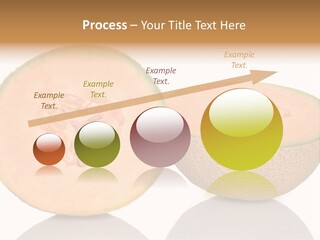 Summer White Background Ripe PowerPoint Template